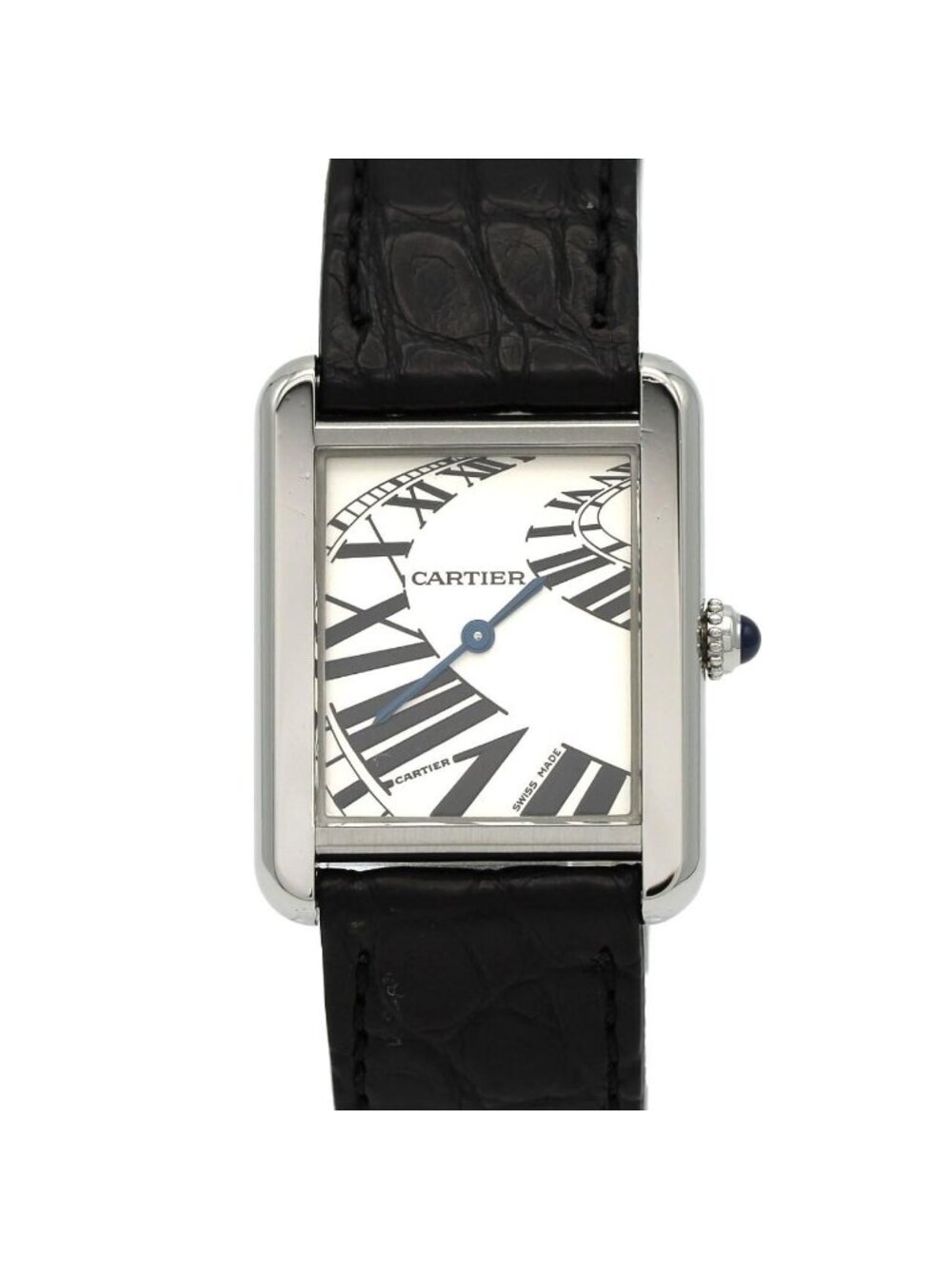 Cartier Tank Solo Index Animation SM SS Quartz Watch